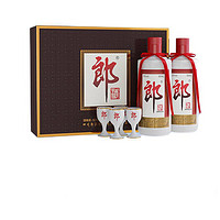 LANGJIU 郎酒 郎牌郎酒 53%vol 酱香型白酒 500ml*2瓶 礼盒装