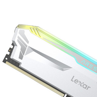 Lexar 雷克沙 战神之刃 DDR4 3866MHz RGB 台式机内存 灯条 白色 16GB 8GB