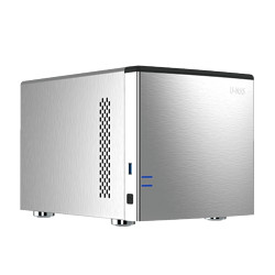 U-NAS 万由电子 万由 U-NAS  HS-401P UNAS四盘位J4125 4GB NAS文件私有云