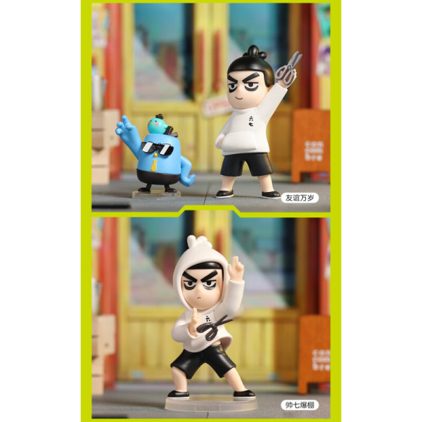 POP MART 泡泡玛特 伍六七经典人物变身系列手办 盲盒