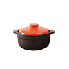 BANGQI CERAMIC 帮企陶瓷 砂锅(24cm、3.5L、陶瓷、橙)