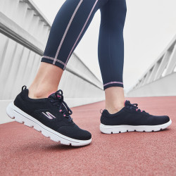 SKECHERS 斯凯奇 秋季新品女款休闲鞋时尚绑带健步鞋运动休闲鞋女鞋