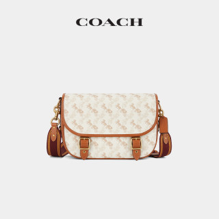 COACH/蔻驰女士马车图案印花FIELD信使包