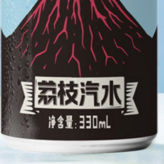 元气森林 碧山村 荔枝汽水 330mL*6听