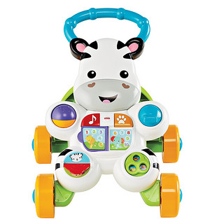 费雪（Fisher-Price） 宝宝早教启智宝宝益智玩具学步车儿童玩具礼物 多功能斑马学步车 DNK52