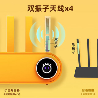 Ruijie 锐捷 小白 X30 PRO 家用千兆无线路由器 WiFi 6