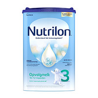 Nutrilon 诺优能 荷兰版荷兰牛栏 欧洲原装进口 婴幼儿配方奶粉 易乐罐 3段(10-12月) 800g