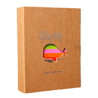 SPLENDID 亮丽 牛皮纸相册 鲸鱼 大6英寸 100张