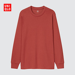 UNIQLO 优衣库 男装 柔软圆领T恤(长袖)440524