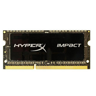 Kingston 金士顿 Impact系列 DDR3L 1866MHz 笔记本内存 普条 黑色 8GB HX318LS11IB/8