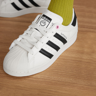 adidas阿迪达斯三叶草SUPERSTAR J Mr.A联名大童贝壳头板鞋GZ1753