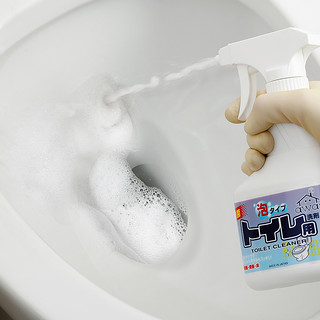 日本进口泡沫型马桶清洁剂除臭去异味洁厕灵300ml除霉除垢洁厕剂