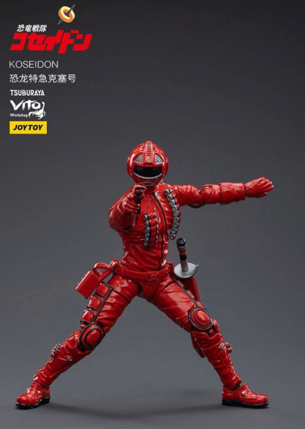 joytoy 暗源 恐龙特急克塞号 koseidon 1:18 可动人偶