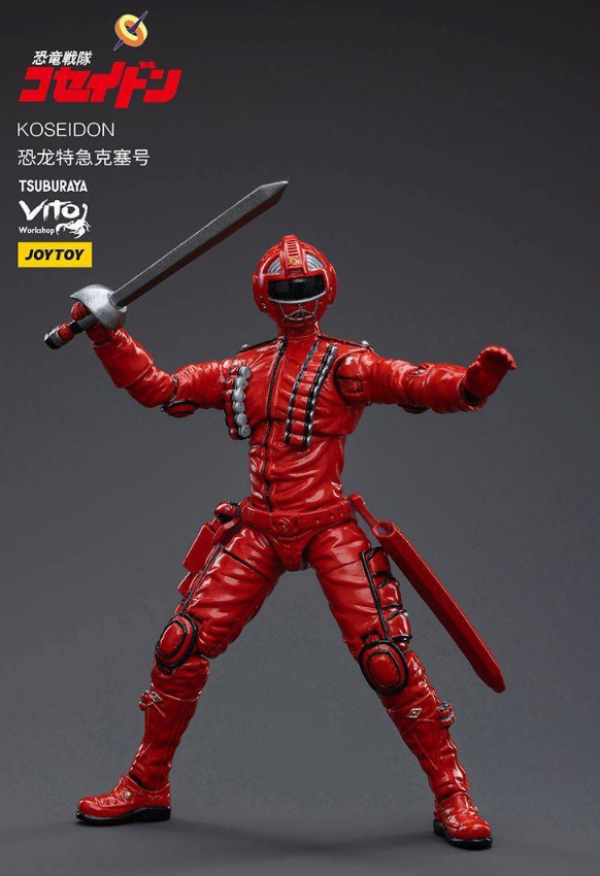 joytoy 暗源 恐龙特急克塞号 koseidon 1:18 可动人偶