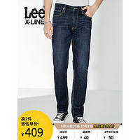 Lee XLINE 22春夏新品无忧搭726标准直脚深蓝男牛仔裤LMB1007263QJ-729 深蓝色（31裤长） 31