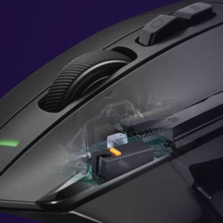 logitech 罗技 G502 X PLUS 2.4G Lightspeed 无线鼠标 25600DPI RGB 黑色