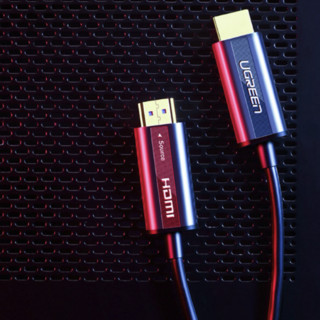 UGREEN 绿联 HD132 HDMI2.0 视频线缆 15米 光纤款