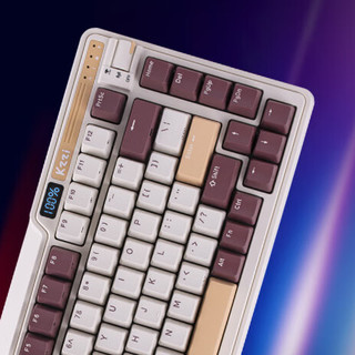 KZZI 珂芝 K75 82键 2.4G蓝牙 多模无线机械键盘