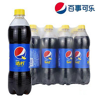 pepsi 百事 -Cola/百事可乐经典原味清柠味可乐500ml*10瓶碳酸汽水饮品