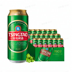 TSINGTAO 青岛啤酒 经典1903啤酒 500ml*18听