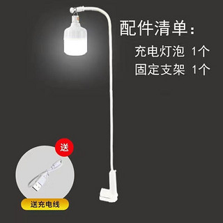 led可充电支架便捷户外照明灯 180W（充电线）0.85米杆