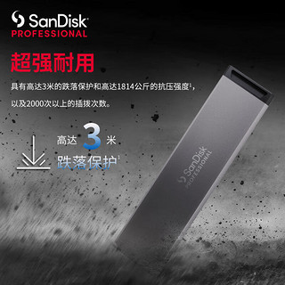 SanDisk professional 闪迪大师 极刃PRO-BLADE SSD MAG 模块化移动固态硬盘 1TB