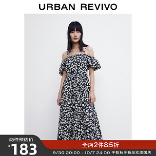 URBAN REVIVO 女士吊带连衣裙 WL12S7AN2003