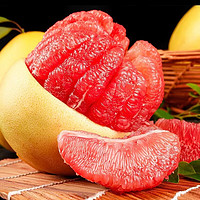 PLUS会员：水果蔬菜 福建红心蜜柚  净重4-4.25斤