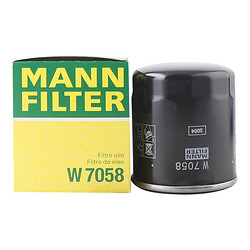 MANN FILTER 曼牌滤清器 W7058机油格滤