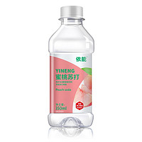 yineng 依能 果味苏打水饮料 350ml*12瓶 蜂蜜水 蜜桃味