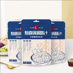 weizhiwuyu 味之物语 关东煮寿喜烧汁 100g*3袋（赠烤肉酱110g*1袋）