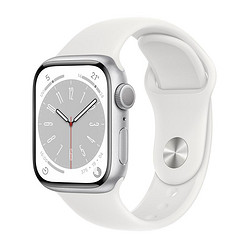 Apple 苹果 Watch Series 8 智能手表 45mm GPS款 铝金属表壳（GPS、血氧、ECG）