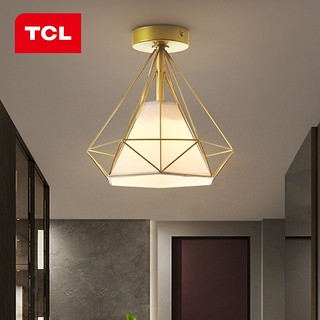 TCL 阑珊 LED钻石吸顶灯 金色
