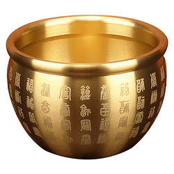 百福铜缸纯黄铜米缸150克