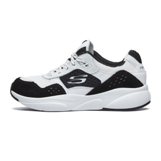 skechers 斯凯奇 sport系列 女子休闲运动鞋 13019/wbk 白色/黑色 35
