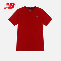 new balance 男款经典配色休闲T恤 MT11205