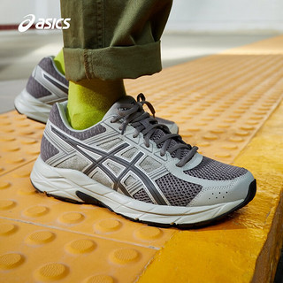 ASICS 亚瑟士 运动鞋网面跑鞋 GEL-CONTEND 4 灰色/深灰色 42