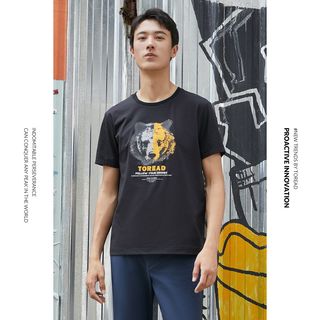 TOREAD 探路者 户外速干T恤男夏季新轻薄透气跑步短袖登山快干衣TAJJ81761