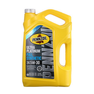 PENNZOIL 鹏斯 Ultra Platinum系列 5W-30 SN级 全合成机油 4.73L