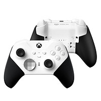 PLUS会员：Microsoft 微软 Xbox Elite 无线控制器2代 青春版 游戏手柄 白色