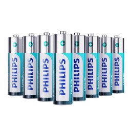 PHILIPS 飞利浦 5号/7号碳性电池 8粒