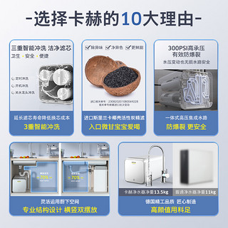 KÄRCHER 卡赫 KARCHER德国卡赫净水器家用厨下式直饮净水机800G过滤器