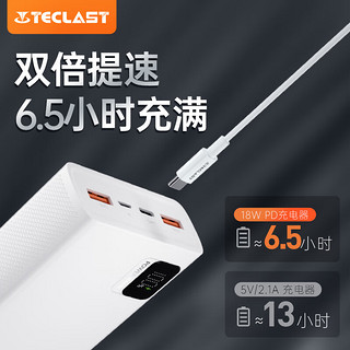 Teclast 台电 22.5W超级快充 20000毫安数显充电宝