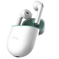 ifory 安福瑞 TWS耳机ENC真无线蓝牙耳机降噪超长续航专业运动耳机 白色