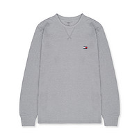 TOMMY HILFIGER 汤米·希尔费格 男士圆领长袖T恤 09T3585 灰色 L