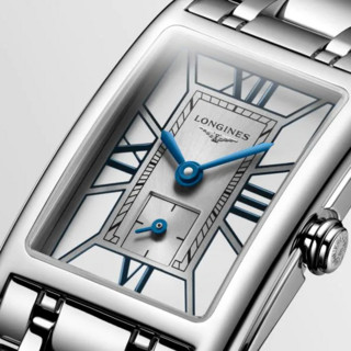 LONGINES 浪琴 优雅黛绰维纳系列 20.8毫米石英腕表 L5.255.4.75.6