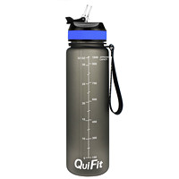 QuiFit 塑料杯 1L 灰色