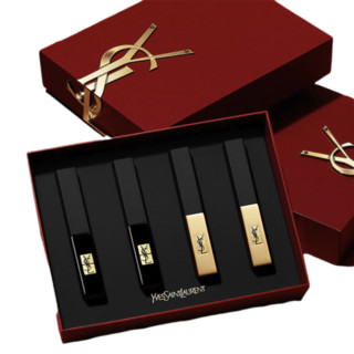 YVES SAINT LAURENT 圣罗兰 细管纯口红礼盒装 (#N°23 2.2g+#N°1966 2.2g+丝绒#N°301 2g+丝绒#N°302 2g)