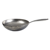 HORIE 堀江 TCDGO18 炒锅(32cm、不粘、无涂层、钛、古法原色)