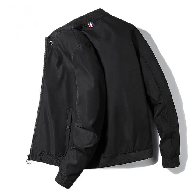 JEANSWEST 真维斯 男士夹克 JM-13-122032 黑色 M